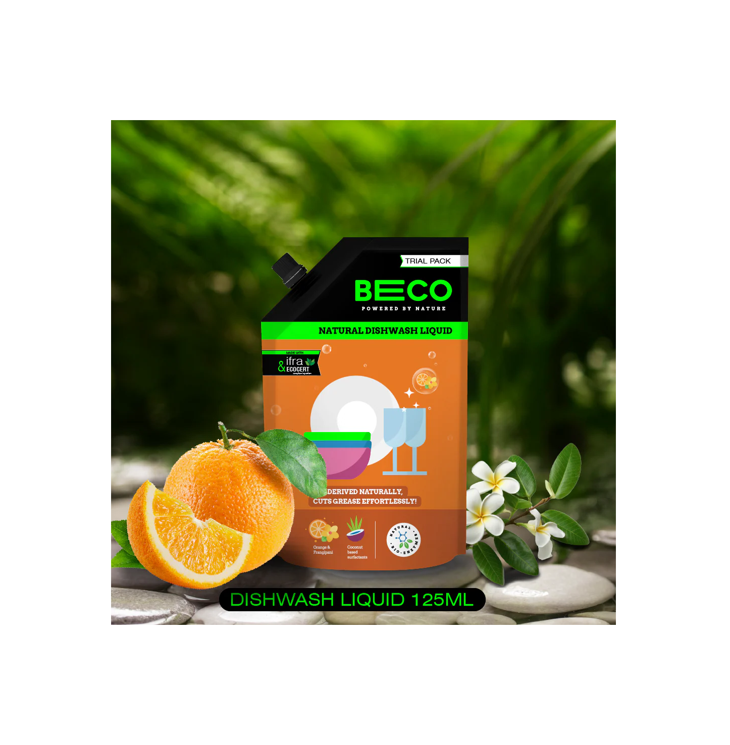 Beco Natural Dishwash Liquid 125 Ml 