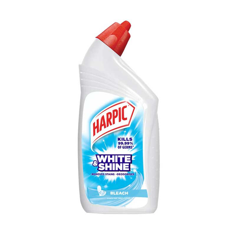 Harpic White & Shine Bleach Toilet Cleaner - 500 Ml