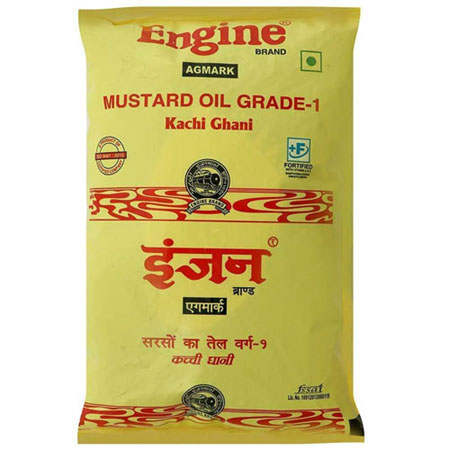 Engine Kachi Ghani Mustard Oil 1 L 