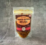 Manxho Smoked Chicken Relish, deliciously Spicy - 90 Gm 