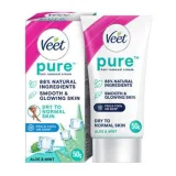 Veet Pure Organic Aloe Vera & Mint Extracts Hair Removal Cream, 30 G 