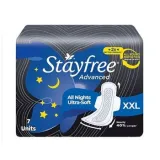Stayfree Advanced All Nights Ultra-soft Xxl, 7 Units 