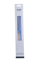 Gubb Pin Tail Hair Comb, Round Teeth - 1N 