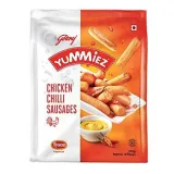 Godrej Yummiez Chicken Breakfast Sausages 250 G (9 Pices)