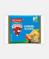 Britannia Cheese 10 Slices Rich & Creamy 180 Gm