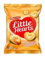 Britannia Little Hearts Classic Crunch 26 G