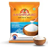 Aashirvaad Iodized Salt 1 Kg + 200 Gm Free