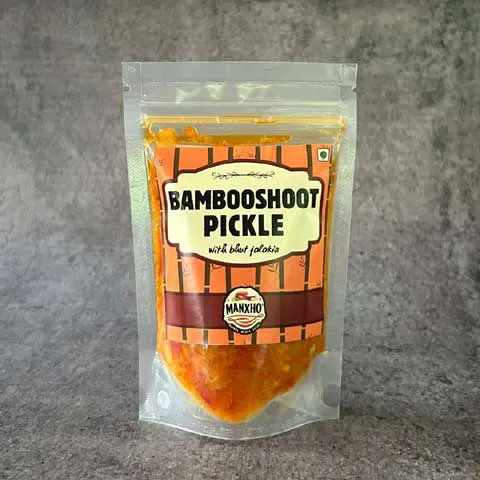 Manxho Bambooshot Pickle With Bhut Jolokia - 120