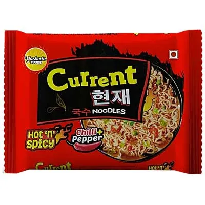 Current Hot N Spicy Chilli + Pepper Noodles 