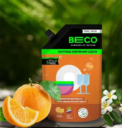 Beco Natural Dishwash Liquid 125 Ml 