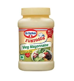 Dr.Oetker Funfoods Veg Mayonnaise Olive Oil 250 G 