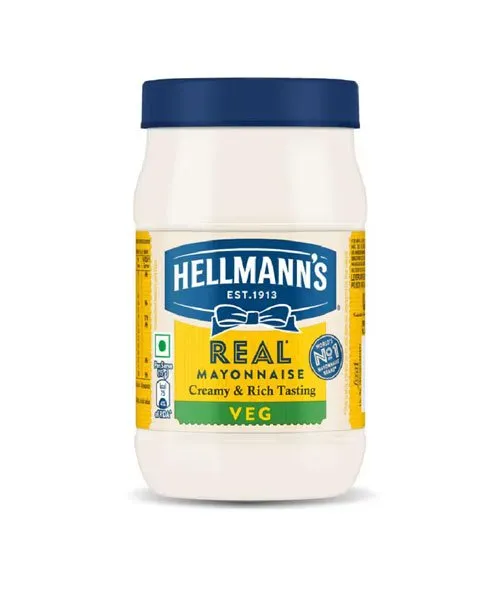 Hellmanns Real Mayonnaise Veg 250 G 