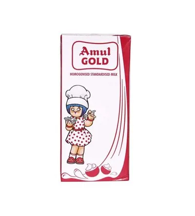 Amul Gold Homogenised Standardised Milk 200 Ml 