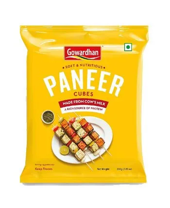 Gowardhan Paneer Cubes 200 G 