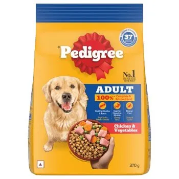 Pedigree Chicken & Vegetables - For Adult Dogs 370 G 