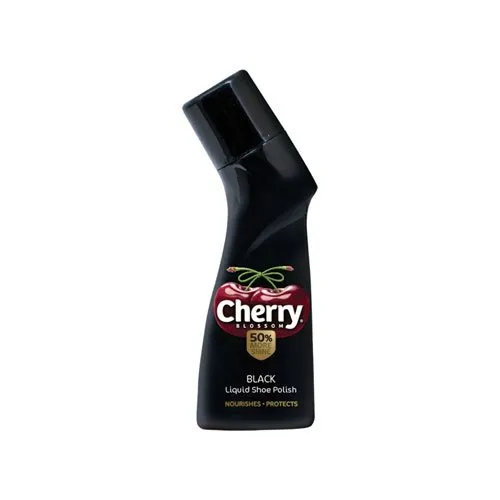 Cherry Black Liquid Shoe Polish 