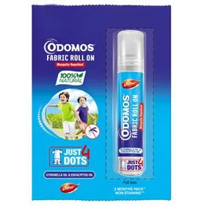 Dabur Odomos Fabric Roll On 8 Ml 