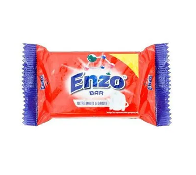 Enzo Ultra White & Bright Detergent Bar 145 G