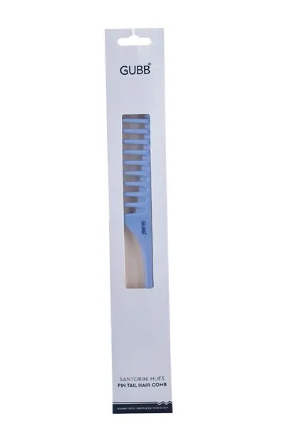 Gubb Pin Tail Hair Comb, Round Teeth - 1N 