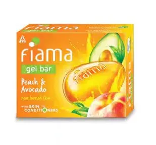 Fiama Peach & Avocado Gel Bar 75 G