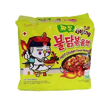 Samyang Jjajang Hot Chicken Flavor Ramen 140 Gm 