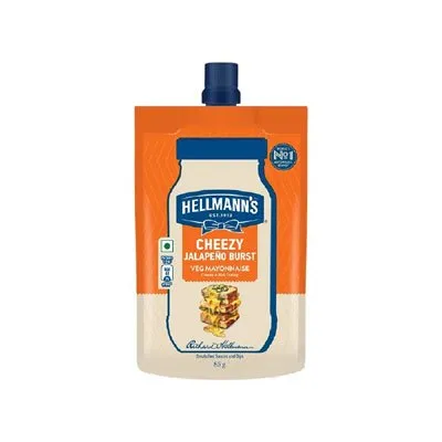 Hellmanns Cheezy Jalapeno Burst 85 G