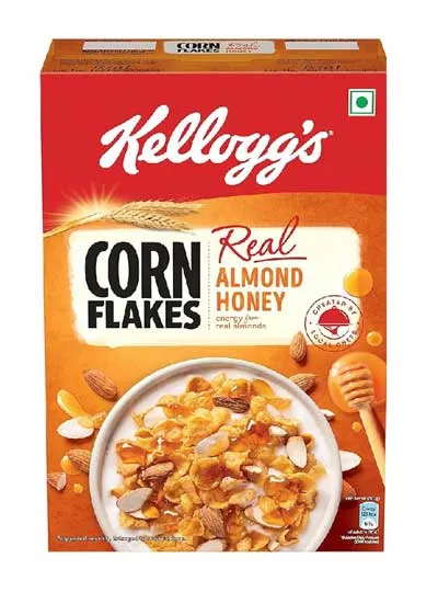 Kelloggs Corn Flakes Real Almond Honey 300 G