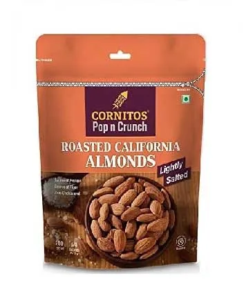 Cornitos Roasted California Almonds Lightly Salted 200 G