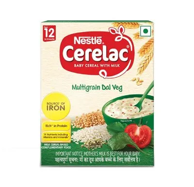 Cerelac Multigrain Dal Veg 12 To 24 Months 300 G  