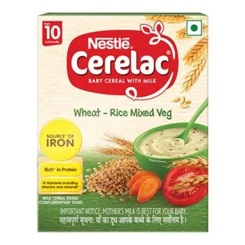 Cerelac Wheat - Rice Mixed Veg 300 G
