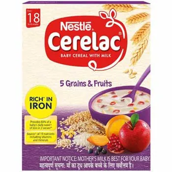 Cerelac 5 Grains & Fruits 300 G