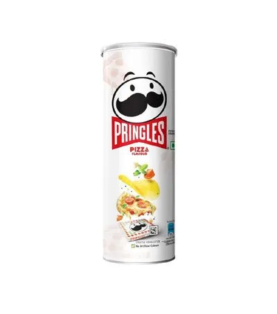 Pringles Pizza Potato Crisps 102 G