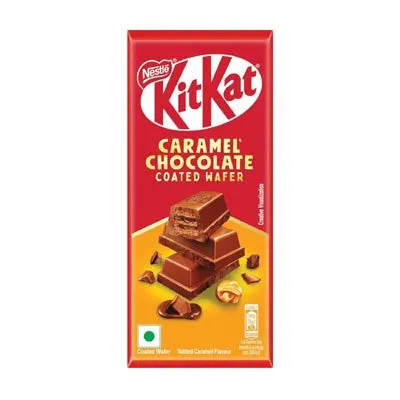 Kitkat Caramel Chocolate Coated Wafer 50 G 