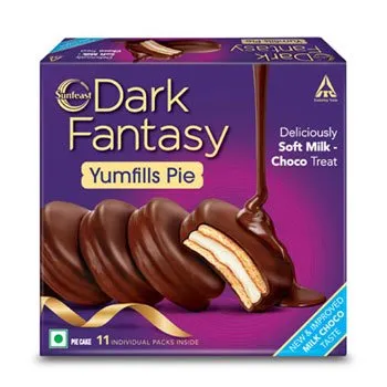 Cadbury Dark Fantasy Yumfills Pie 242 G