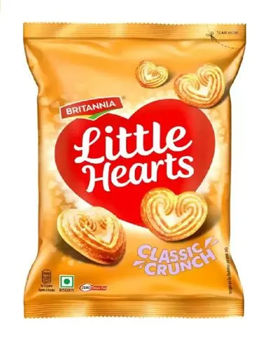 Britannia Little Hearts Classic Crunch 26 G